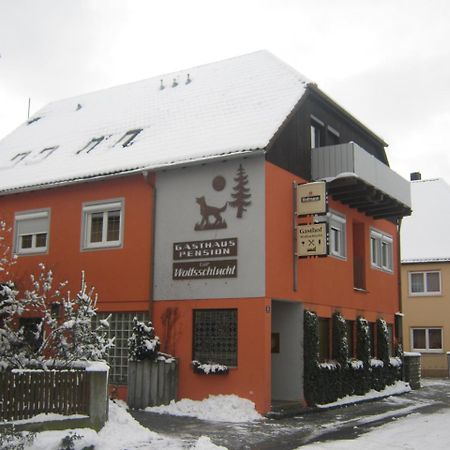 Gasthaus Zur Wolfsschlucht Hotel Sugenheim Exterior foto